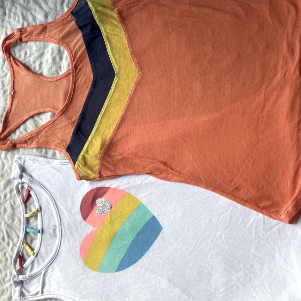 Cute two set tank tops